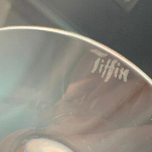 Tiffin Franciscan Princeton 17578 3 Wine Goblets 3 Water Goblets Vintage 1960's - Picture 3 of 15